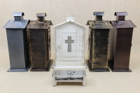 Big Cemetery Candle Box Wrought Grey Fourteenth Depiction