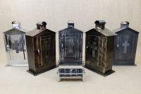 Big Cemetery Candle Box Patina Silver Twelfth Depiction