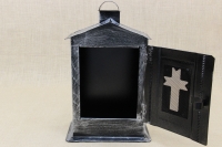 Big Cemetery Candle Box Patina Silver Second Depiction