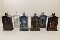 Small Cemetery Candle Box Wrought Grey Thirteenth Depiction