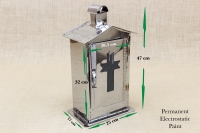 Small Cemetery Candle Box Inox Tenth Depiction