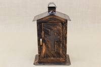 Small Cemetery Candle Box Patina Copper First Depiction