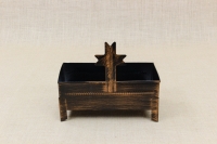 Cemetery Candle Holder for Sand or Water with Perforated Base Patina Copper Second Depiction