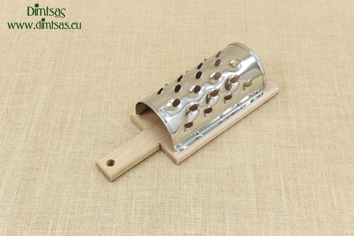 Grater for Quinces with Wooden Base Inox No10