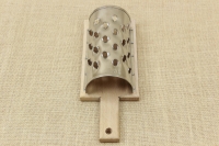 Grater for Quinces with Wooden Base Inox No10 Fifth Depiction