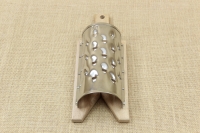 Grater for Quinces with Wooden Base Inox No12 Second Depiction