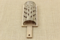 Grater for Quinces with Wooden Base Inox No12 Fourth Depiction