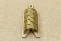 Grater for Quinces with Wooden Base Metallic No12 Second Depiction