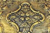 Carved Brass Ossuary Eighth Depiction