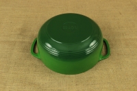 Enameled Cast Iron Dutch Oven - Casserole 5.7 lit Green Fourth Depiction