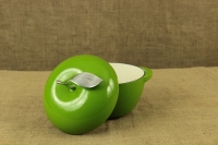 Enameled Cast Iron Dutch Oven - Casserole Apple 2.8 lit Green First Depiction