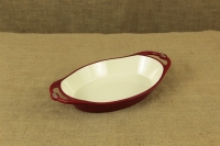 Enameled Cast Iron Cookware Lodge 1.9 Lit Red First Depiction