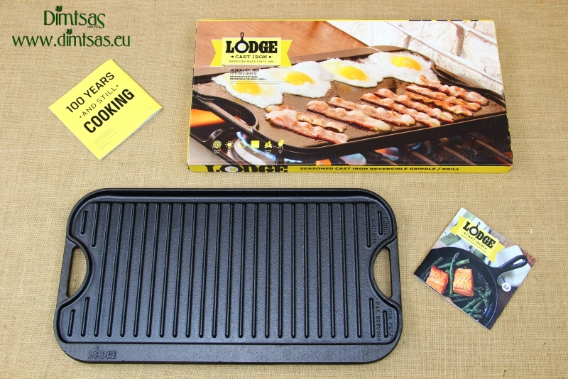 Lodge Cast-Iron Reversible Grill & Griddle Pan