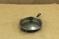 Lodge Cast Iron Skillet with Glass Cover 26 cm – Depth 5 cm Second Depiction