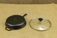 Lodge Cast Iron Skillet with Glass Cover 26 cm – Depth 5 cm Fourth Depiction