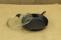 Lodge Cast Iron Skillet with Glass Cover 30.5 cm – Depth 5 cm First Depiction