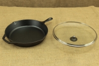 Lodge Cast Iron Skillet with Glass Cover 30.5 cm – Depth 5 cm Third Depiction