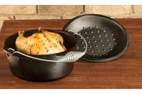 Lodge Cast Iron Dutch Oven with Spiral Bail Handle 4.7 lit Fifth Depiction