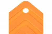 Πιάστρα Σιλικόνης Τετράγωνη Πορτοκαλί Απεικόνιση Ενδέκατη