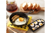 Λαβές Υφασμάτινες για Μαντεμένια Τηγάνια Αυγά Σετ των 2 Απεικόνιση Ένατη
