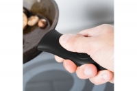 Mini Silicone Hot Handle Holder Black Fifth Depiction