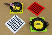 Silicone Trivet Yellow Fifth Depiction