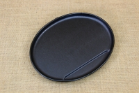Oval Serving Griddle Ebony Second Depiction