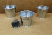 Galvanized Iron Bucket of 10 liters Tenth Depiction