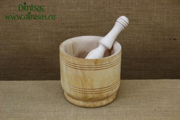 Wooden Pestle by Plane Tree