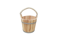 Bucket Wooden with Rope 6.5 liters Eleventh Depiction