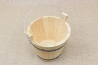 Bucket Wooden 6.5 liters Fourth Depiction
