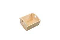 Wooden Dough Bowl with 1 Partition Ninth Depiction