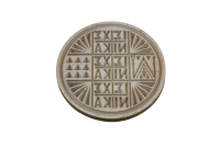 Wooden Stamp for Holy Bread 17 cm Sixth Depiction