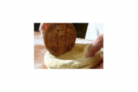 Wooden Stamp for Holy Bread 17 cm Fifth Depiction