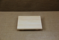 Wooden Cutting Surface - Wooden Serving Plate Square No1 First Depiction