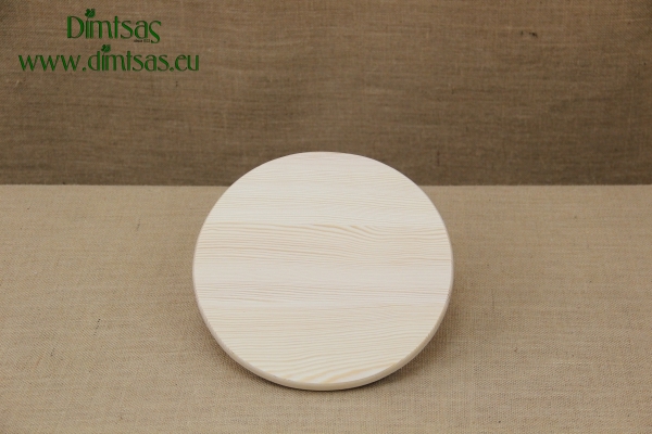 Wooden Cutting Surface - Wooden Serving Plate Round No1