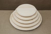 Wooden Cutting Surface - Wooden Serving Plate with Groove Round No1 Sixth Depiction