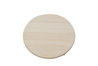 Wooden Cutting Surface - Wooden Serving Plate Round No3 Ninth Depiction