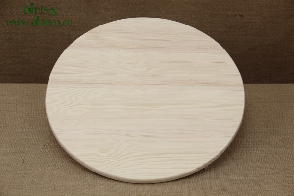 Wooden Cutting Surface - Wooden Serving Plate Round No5