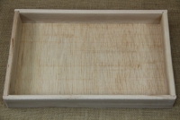 Wooden Bread Cutting Board with Slits and a Removable Crumb Collector Tenth Depiction