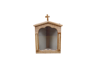 Small Corner Wooden Home Altar Tenth Depiction