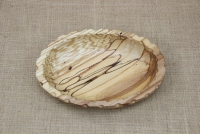 Oval Wooden Plate - Serving Bowl No3 Third Depiction