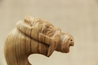 Wooden Gklitsa from Olive Tree in a Horse Shape Eighth Depiction