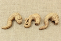 Wooden Gklitsa from Olive Tree in a Horse Shape Fifth Depiction