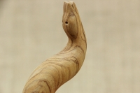 Γκλίτσα Ξύλινη Ελιάς σε Σχήμα Αλόγου Απεικόνιση Ένατη