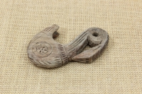 Wooden Gklitsa from Walnut Tree with a Snake Shape Second Depiction