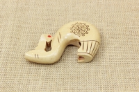 Wooden Gklitsa from Beech Tree in a Snake Shape Second Depiction
