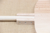 Wooden Bakers Shovel - Wooden Peel 35.5x40x240.5 cm Series 3 Third Depiction