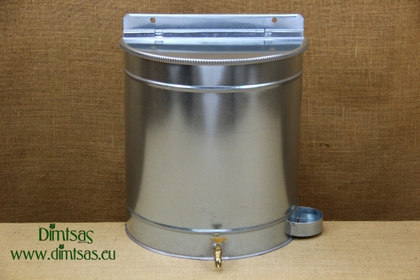 Vintage Galvanized Water Dispenser 15 liters Green