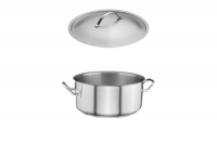 Lid Stainless Steel 36 cm 1.2 mm Dome shaped Seventh Depiction